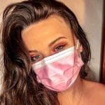 Máscara Higiénica Descartável Rosa