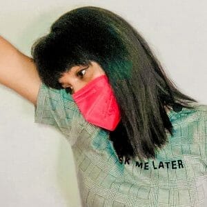 Máscara Descartável FFP2 Vermelha